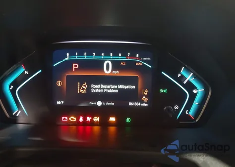 2019 Honda Odyssey Ex z USA, uszkodzony, nr VIN 5FNRL6H58KB120148